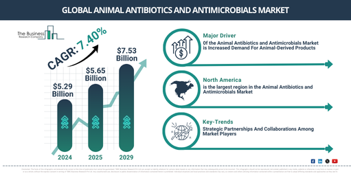 Global Animal Antibiotics and Antimicrobials Market